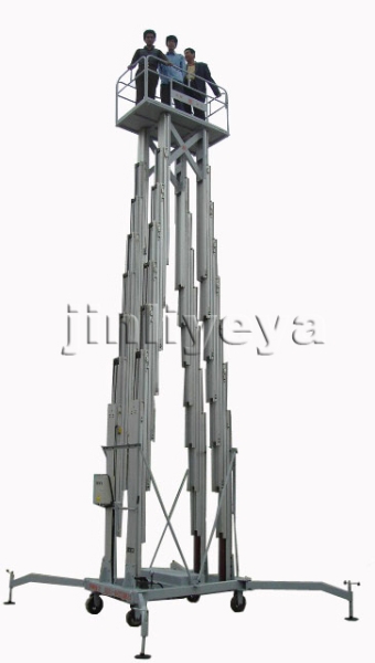 西宁四桅柱铝合金高空作业平台